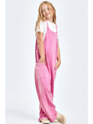 Mineral Wash French Terry Jumpsuit