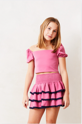 Noa Satin Tie Back Top