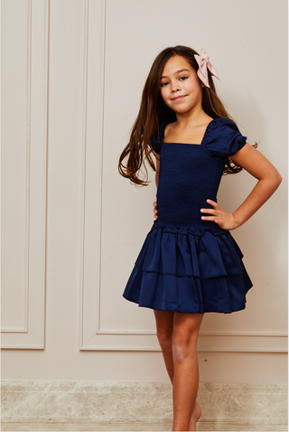 Lexi Cap Smocked Dress