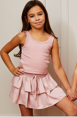 Willow Satin Skort