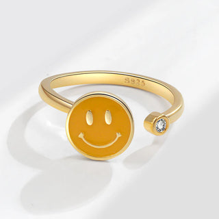 Smiley Fidget Ring