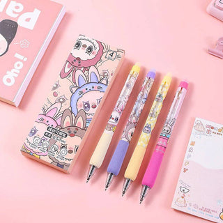 Labubu Erasable Gel Pens - 4 piece set