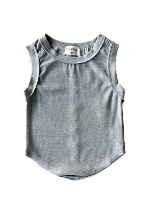 Ribbed Exposed Seam Top - Jr Sizing