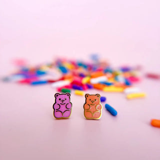 Gummy Bear Stud Earrings