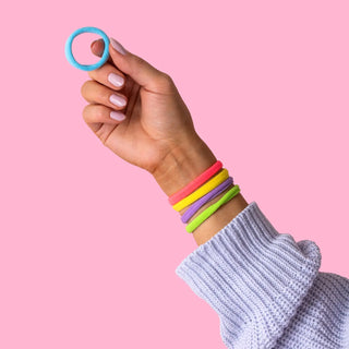 Mix & Match Colorful Hair Ties