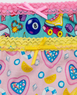 Mix Tape Panties 2 Pack