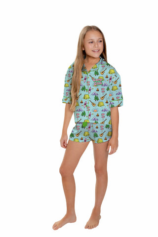 Camp Club PJ Set