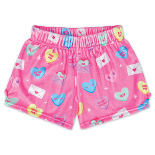 Love Notes Plush PJ Shorts