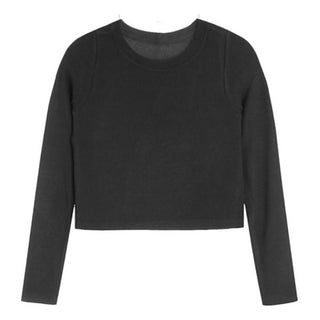 Long Sleeve Seamless Rib