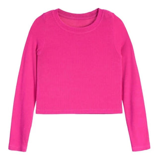 Long Sleeve Seamless Rib