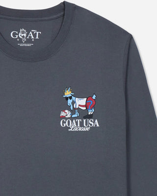 GOAT Lacrosse Long Sleeve Tee