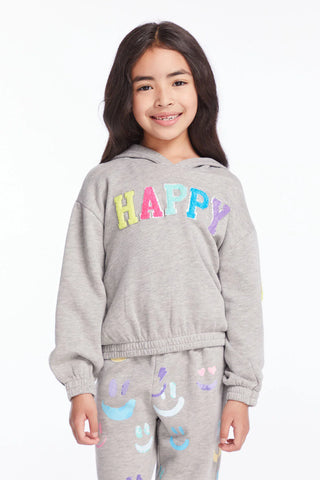 Glitter Smiley Hoodie