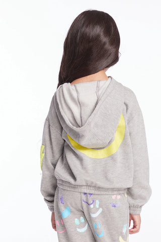 Glitter Smiley Hoodie