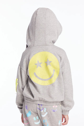 Glitter Smiley Hoodie