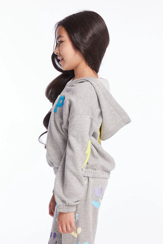 Glitter Smiley Hoodie