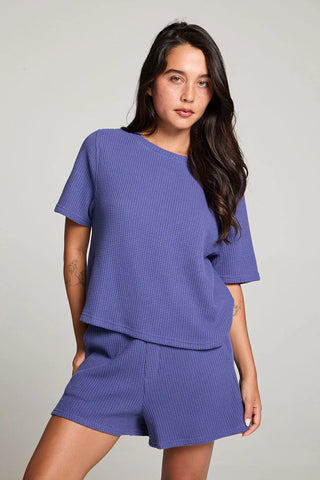 CHASER Waffle Boxy Tee