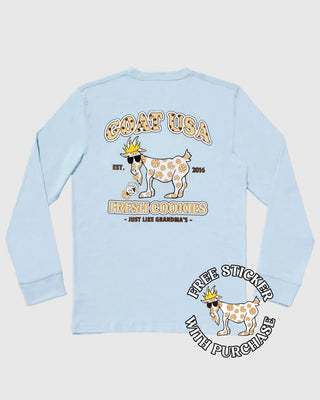 GOAT Cookie Long Sleeve Tee