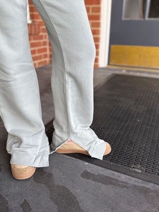 TENLY Split Hem Sweats