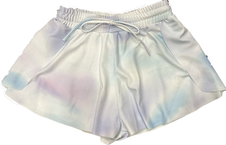 Blue Tie Dye Shorts