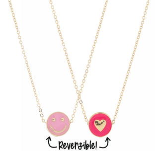 Reversible Disc Necklace