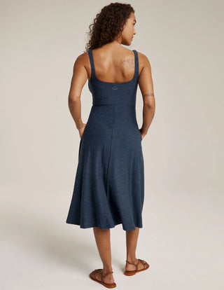 Featherweight At the Ready Square Neck Dress