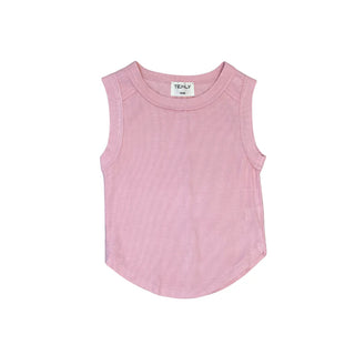 Ribbed Exposed Seam Tank - Jr Sizing