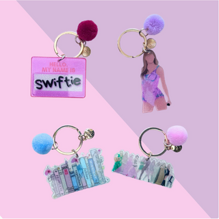 Swiftie Keychain & Backpack Charm