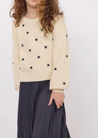 Star Embroidered Sweater