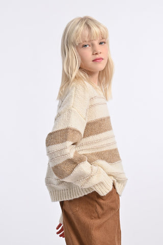 Stripe Knit Sweater