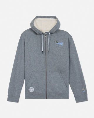 GOAT Sherpa Zip Hoodie
