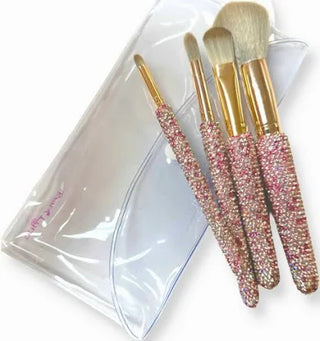 Crystallized Handle Make Up Brush
