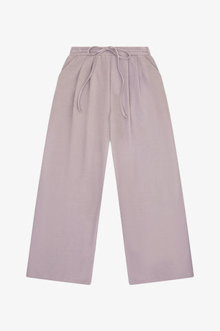 French Terry Wide Leg Pants
